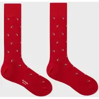 Paul Smith Men Sock Umbrella Red Talla: OS | Ropa Interior Outlet | Hombre | Rojo
