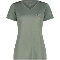 CMP - Women's Light Melange T-Shirt - Camiseta funcional size 48, oliva