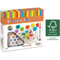 Cayro Juguete Educativo Beads And Clip Montessori