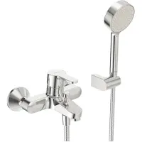 Hansa HANSAPRIMO: Grifo monomando para lavabo, con ducha integrada
