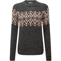 Sherpa - Women's Dumji Crew - Jerséis de lana merina size L, gris/negro