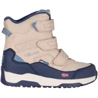 TROLLKIDS - Kid's Lofoten Winter Boots XTS - Botas invierno size 33, beige/azul