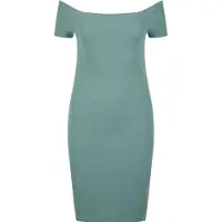 Urban Classics Vestido esmeralda