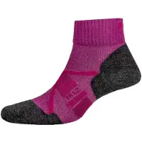 P.A.C. - Women's TR 1.2 Trekking Merino Short Cool - Calcetines de trekking size 38-41, morado