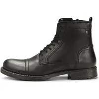 Jack & Jones Botas con cordones 'Russel' negro