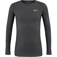 Salewa - Zebru Responsive L/S Tee - Ropa interior merino size XXL, gris