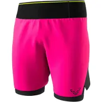 Dynafit - Ropa para trail running - Dna Ultra M 2/1 Shorts Pink Glo - Talla M - Rosa
