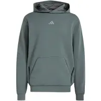 Adidas - D4T Workout Hoodie - Sudadera size L, gris