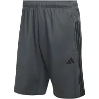 Adidas - Workout Essentials Base 3-Stripes Pique Short - Pantalones cortos size XL - Length: 9'', gris