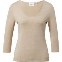 Comma Pullover Beige Talla: 46 | Sudaderas con Capucha Outlet | Mujer | Marrón