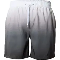 Urban Classics Bermudas gris / blanco