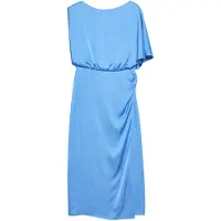 Comma Dresses Blue Talla: 34 | Vestidos Midi Outlet | Mujer | Azul