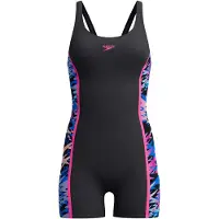 Speedo - Women's Hyperboom Splice Muscleback Legsuit - Traje de baño size 46, negro