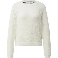 s.Oliver -qs Pullover Offwhite Talla: S | Sudaderas con Capucha Outlet | Mujer | Blanco