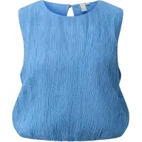QS -qs Blouses Blue Talla: 40 | Blusas Outlet | Mujer | Azul
