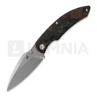 Kansept Knives Navaja Falk Green Burl