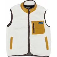 KAVU - Women's Ozette - Chaleco de forro polar size M, blanco