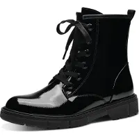 Marco Tozzi Botines con cordones negro