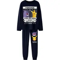 Name It Kids Pijama De Manga Larga Sux Pokemon