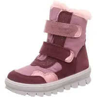 Superfit Botas de nieve 'FLAVIA' malva / burdeos