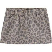 Next Falda brocado / gris / gris oscuro