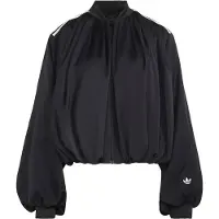 Adidas adidasCHAQUETA DEPORTIVA PLISADA DE SATÉN L Black Mujer