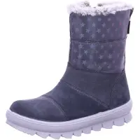 Superfit Botas 'Stiefel Mädchen 1-000221-2000 Echtleder in grau' gris