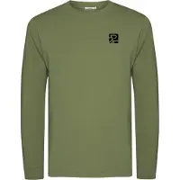 GreenBomb - Bike Square Crisp - Camiseta de manga larga size XL, oliva