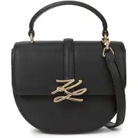 Karl Lagerfeld Bolso de mano 'K/Autograph' oro / negro
