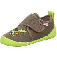 Superfit Zapatillas de casa 'VENTI' oliva / manzana