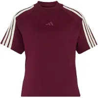 Adidas adidasCAMISETA KIT 3 STRIPES S Maroon / Off White Mujer