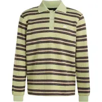 Adidas adidasPOLO DE PUNTO A RAYAS 2XL Magic Lime Mujer