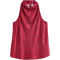 Next Blusa verde claro / rojo / negro / blanco