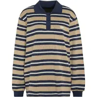 Adidas adidasPOLO DE PUNTO A RAYAS S Khaki Three Mujer