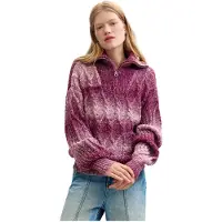 Desigual Jersey rosé / rojo violáceo