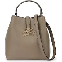 Karl Lagerfeld Bolso de mano 'K/Autograph' color barro