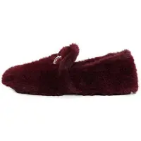 MACARENA Zapatillas 'ANAIS' rojo vino