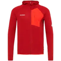 Mammut - Aenergy Light ML Hooded Jacket - Forro polar size L, rojo