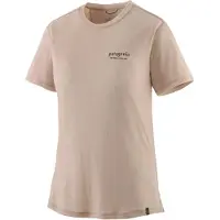 Patagonia - Women's Cap Cool Merino Graphic Shirt - Camiseta de merino size XL, beige