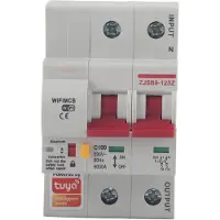 Gistuch Interruptor inteligente WiFi, controlable por aplicación móvil, interruptor remoto, material PA66-DSM, carcasa ignífuga, voltaje AC 220V
