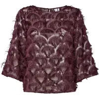Y.A.S Blusa 'YASPazilla' borgoña