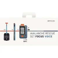 Ortovox - DVA - Rescue Set Focus Voice de Aluminio - Azul