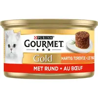 Gourmet Gold Pastel Salado - Carne de res - 24 x 85 g