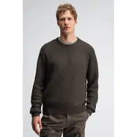 Butcher of Blue Galway Crew Mocha Brown Talla: L | Jerséis Outlet | Hombre | Marrón