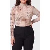 Guess Marciano GUESS Holly Turtle Neck Ls Snow Lynx Talla: L | Manga Larga Outlet | Mujer | Blanco