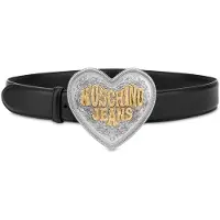 Moschino Belt Black Talla: 38 | Cinturones Outlet | Mujer | Negro