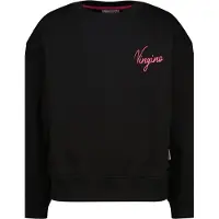 Vingino Girls Nalien Sweater Deep Black Talla: 12 | Chalecos Outlet | Unisex | Negro