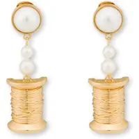 Moschino Earings Gold Talla: OS | Pendientes Outlet | Mujer | Amarillo