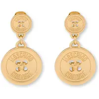 Moschino Buttons Earrings Gold Talla: OS | Pendientes Outlet | Mujer | Amarillo