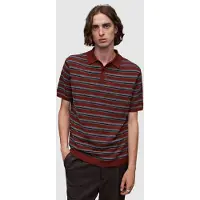 AllSaints Stafford Ss Polo Coper Ml/gy Ml/blk Talla: XXL | Polos Outlet | Hombre